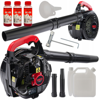 Vysávač lístia - Red Technic RTODL0057 benzínové dúchadlo 4,5 kg